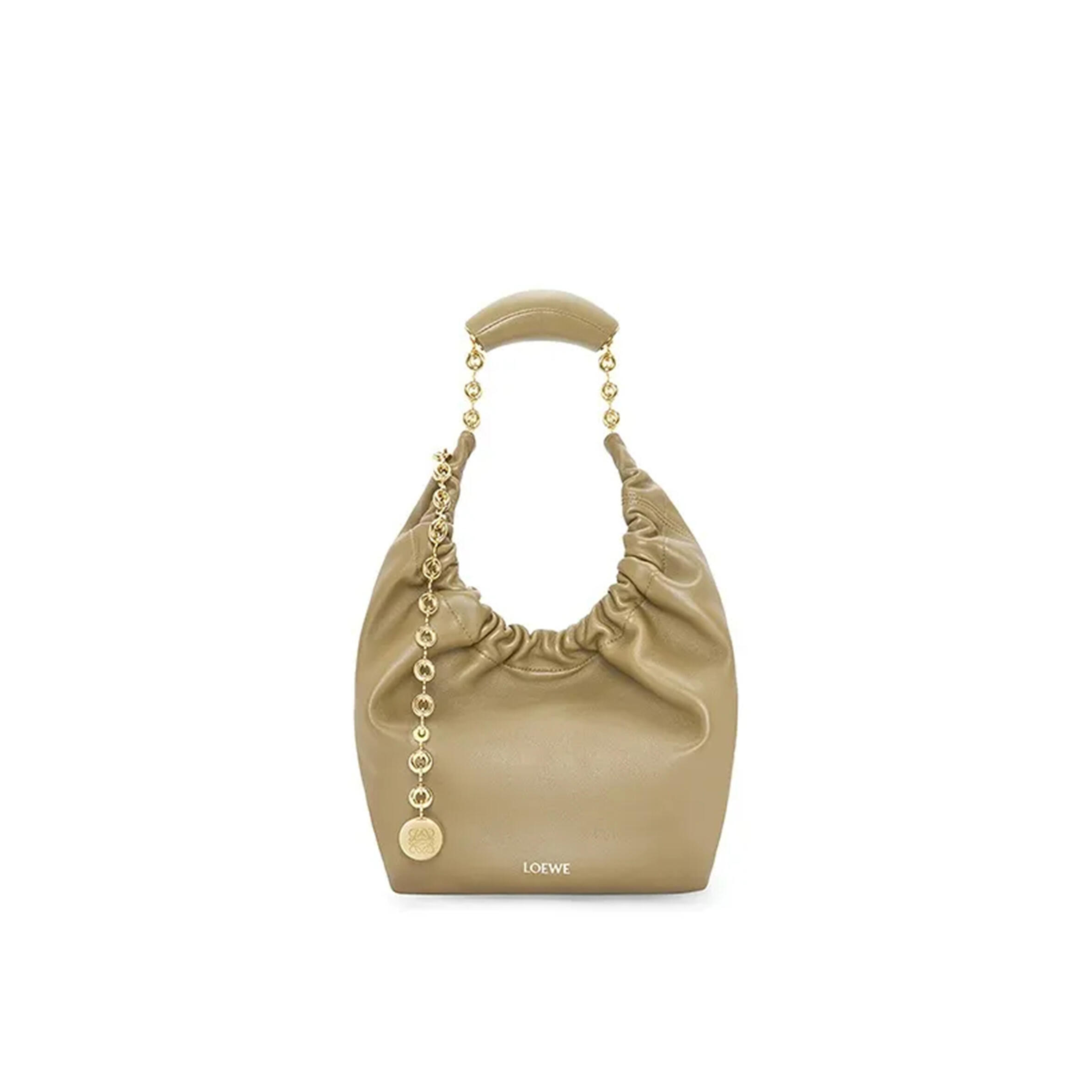 LOEWE SMALL SOFT NAPPA SHEEP LEATHER SQUEEZE BAG A914NCHX01-9584 (29*24*10.5cm)